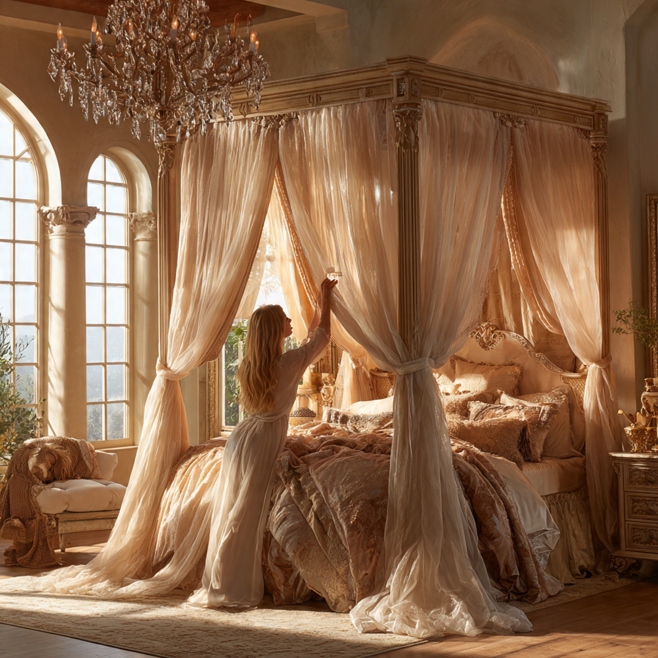 25 Creative Bedroom Decor Design Ideas That Inspire Comfort & Luxury 22 a grand bedroom showcasing bedroom decor design