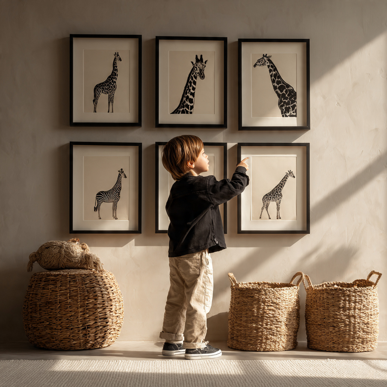 25 Kids Bedroom Decor Ideas: Magical, Stylish & Fun Room Inspirations 14 a modern kids bedroom decorated with safari