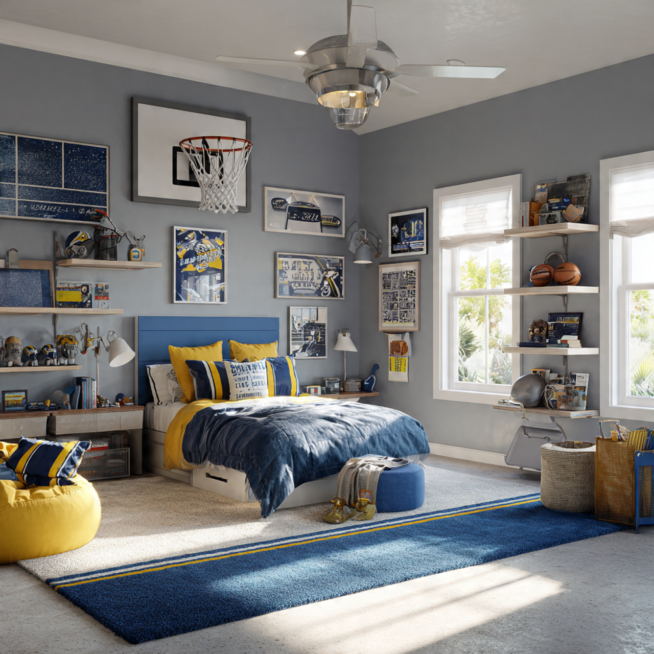 25 Kids Room Ideas That Inspire Creativity & Fun Every Day 17 a realistic kids room designed as a