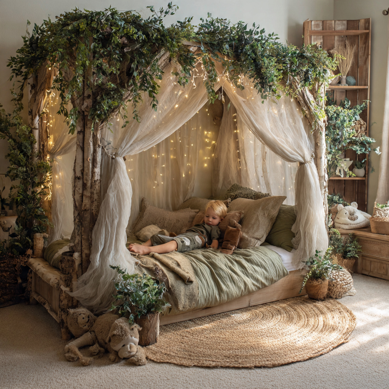 25 Kids Room Ideas That Inspire Creativity & Fun Every Day 18 a realistic kids room with an enchanted
