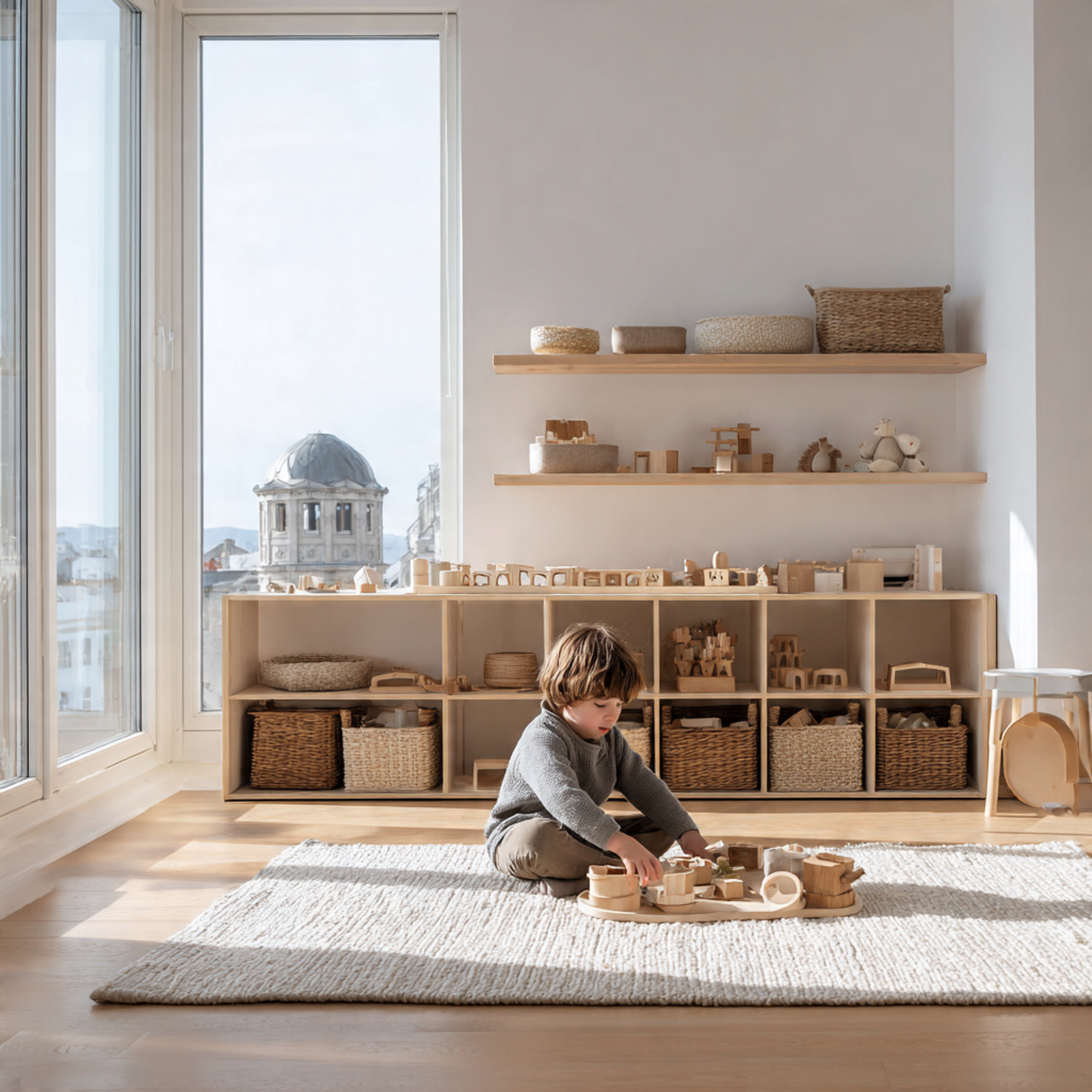 25 Kids Room Ideas That Inspire Creativity & Fun Every Day 5 a realistic kids room with minimalist scandinavian