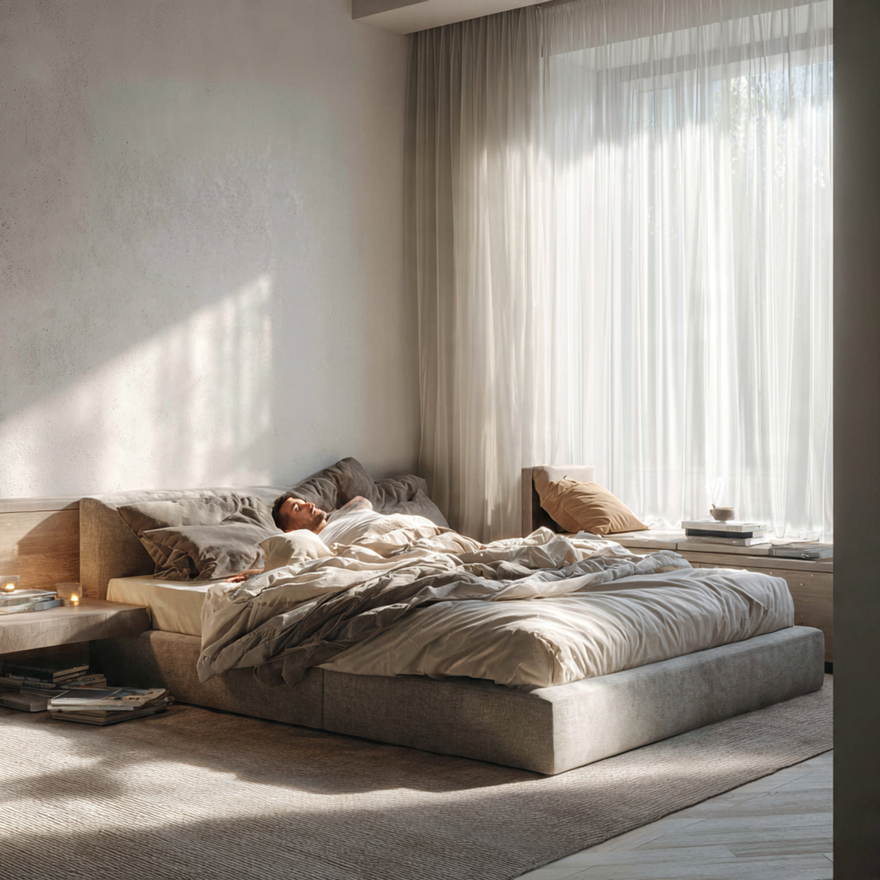 25 Small Bedroom Ideas That Make Tiny Spaces Look Bigger & Beautiful 20 a realistic small bedroom ideas scene depicting