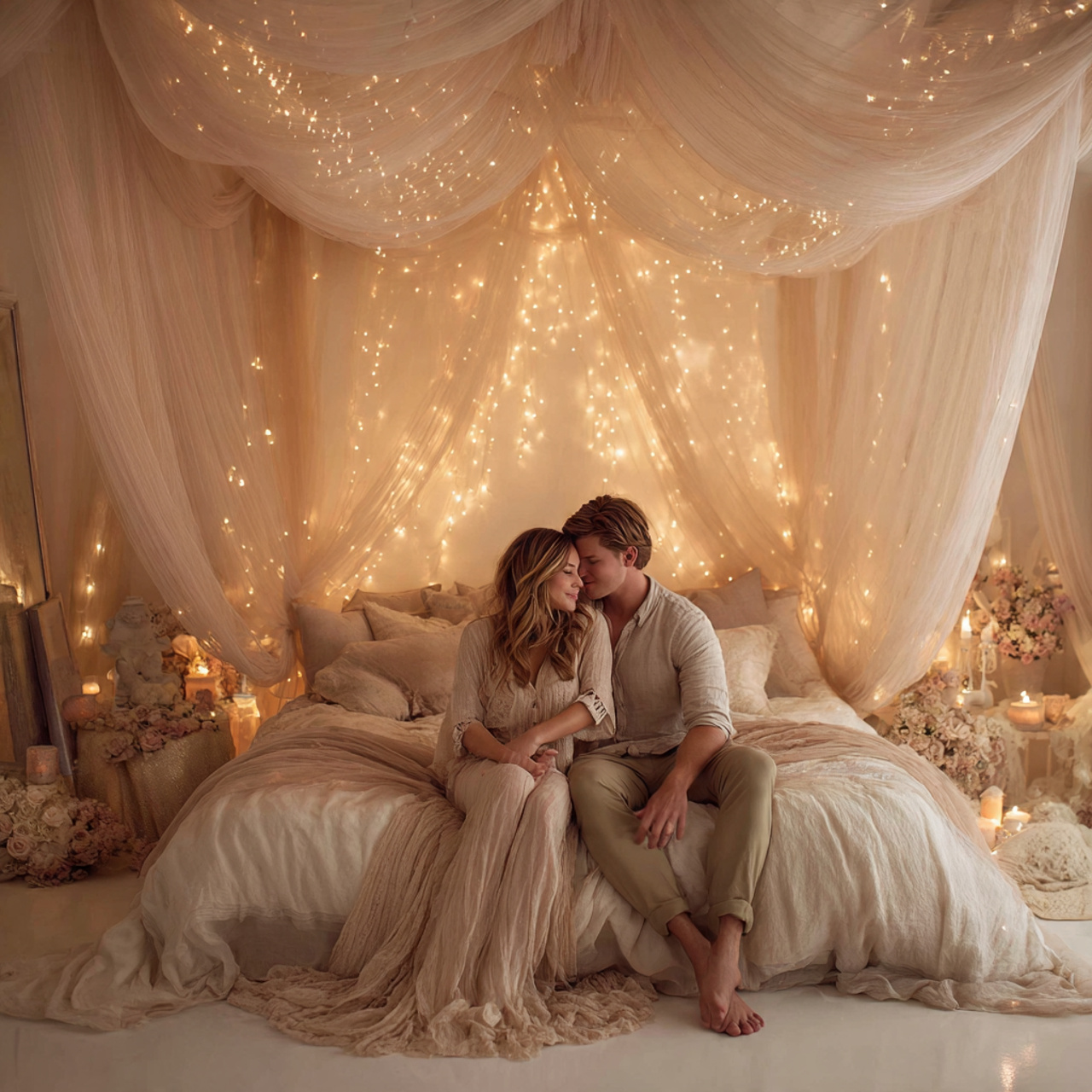 25 Best Bedroom Wall Decor Ideas to Transform Your Room 9 a romantic soft toned bedroom displaying bedroom wall