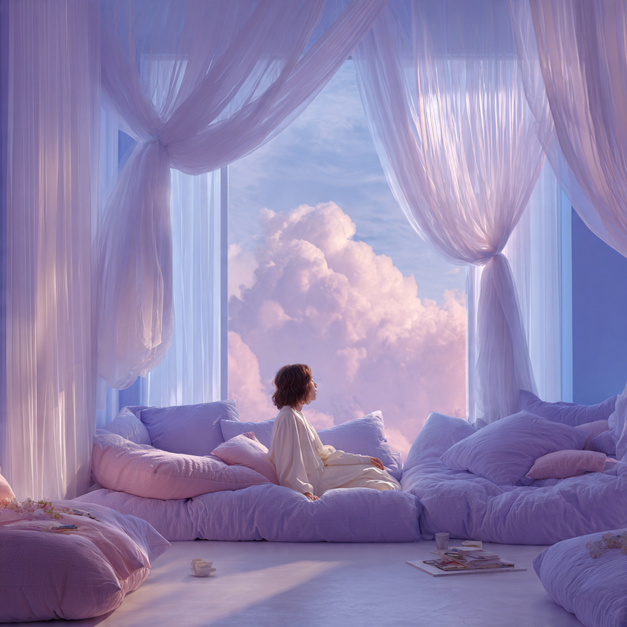 25 Room Decor Bedroom Aesthetic Ideas That Elevate Comfort and Elegance 1 a serene bedroom filled with oversized floor