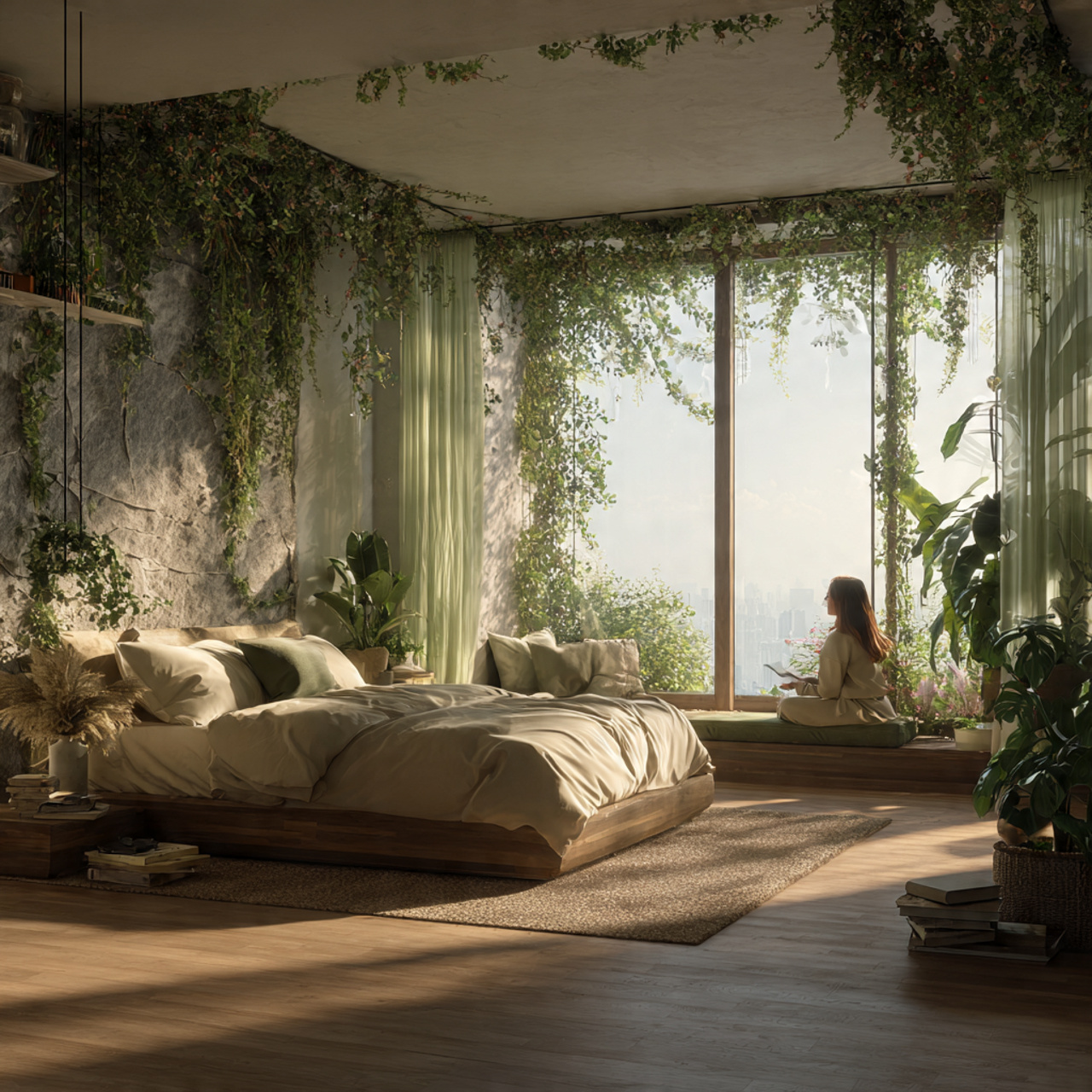 25 Creative Bedroom Decor Design Ideas That Inspire Comfort & Luxury 1 a serene bedroom with bedroom decor design