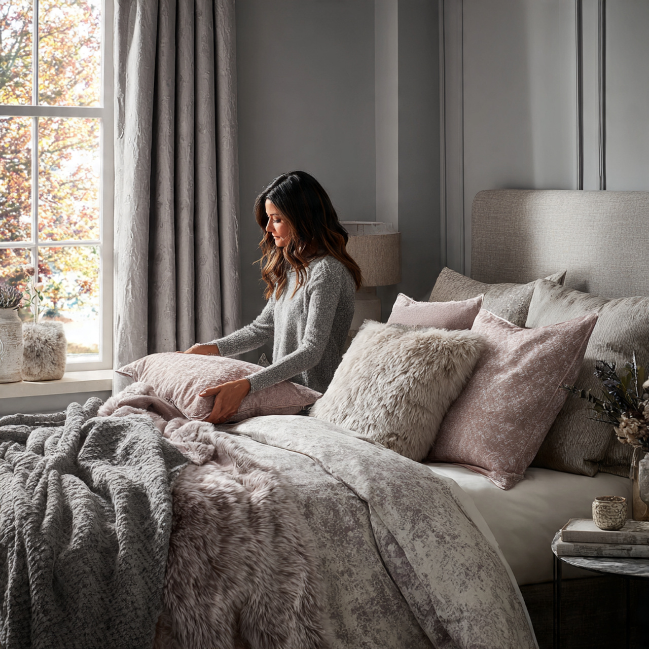 25 Stunning Bedroom Ideas for Small Rooms That Feel Spacious & Stylish 3 a small bedroom styled entirely in shades