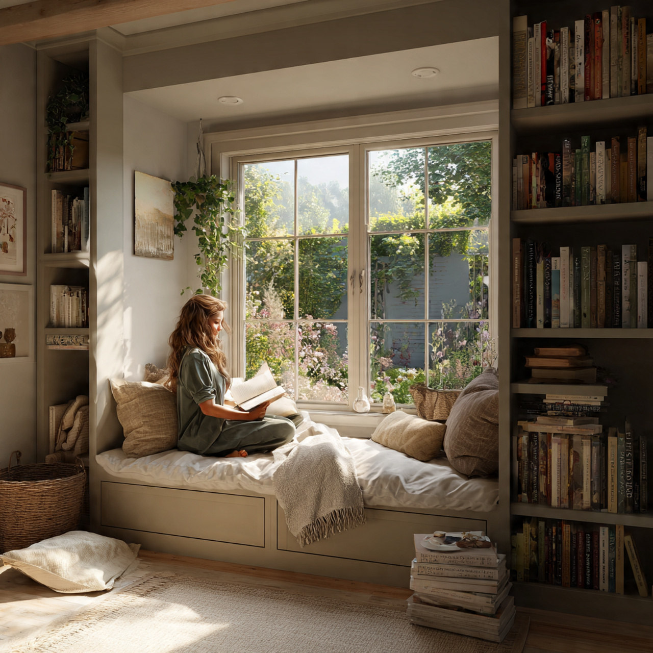 25 Small Bedroom Decor Ideas to Transform Tight Spaces Beautifully 13 a small bedroom with a built in window