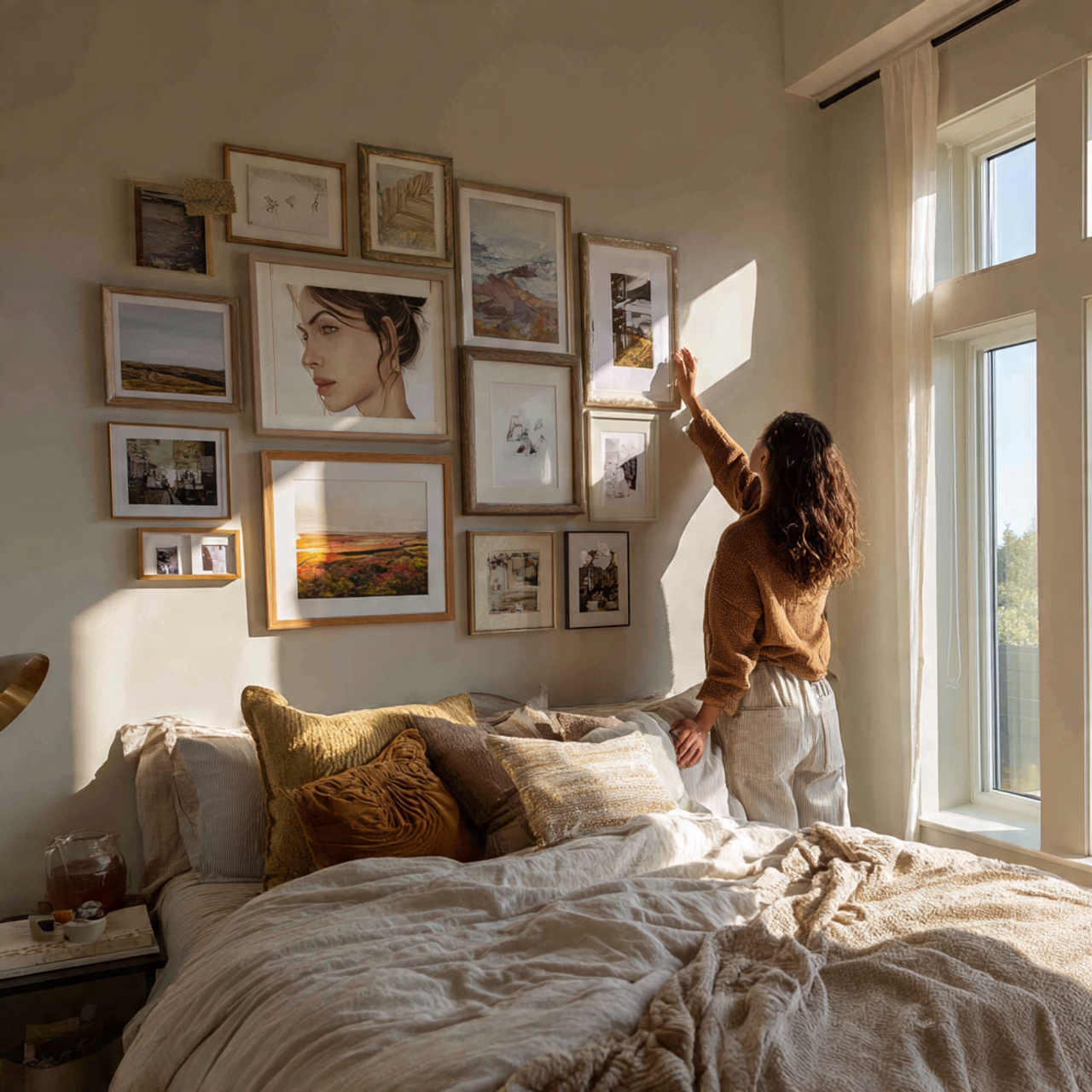 25 Creative Bedroom Decor Design Ideas That Inspire Comfort & Luxury 16 a stylish bedroom featuring bedroom decor design