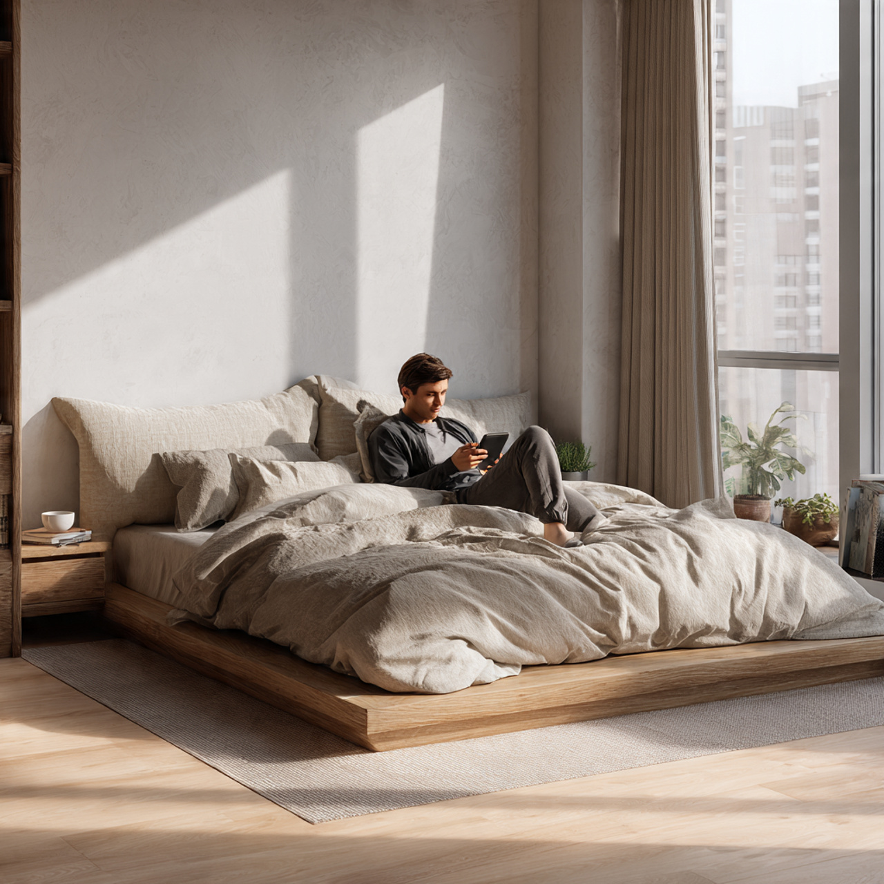 25 Small Bedroom Decor Ideas to Transform Tight Spaces Beautifully 9 a tidy small bedroom with a low profile