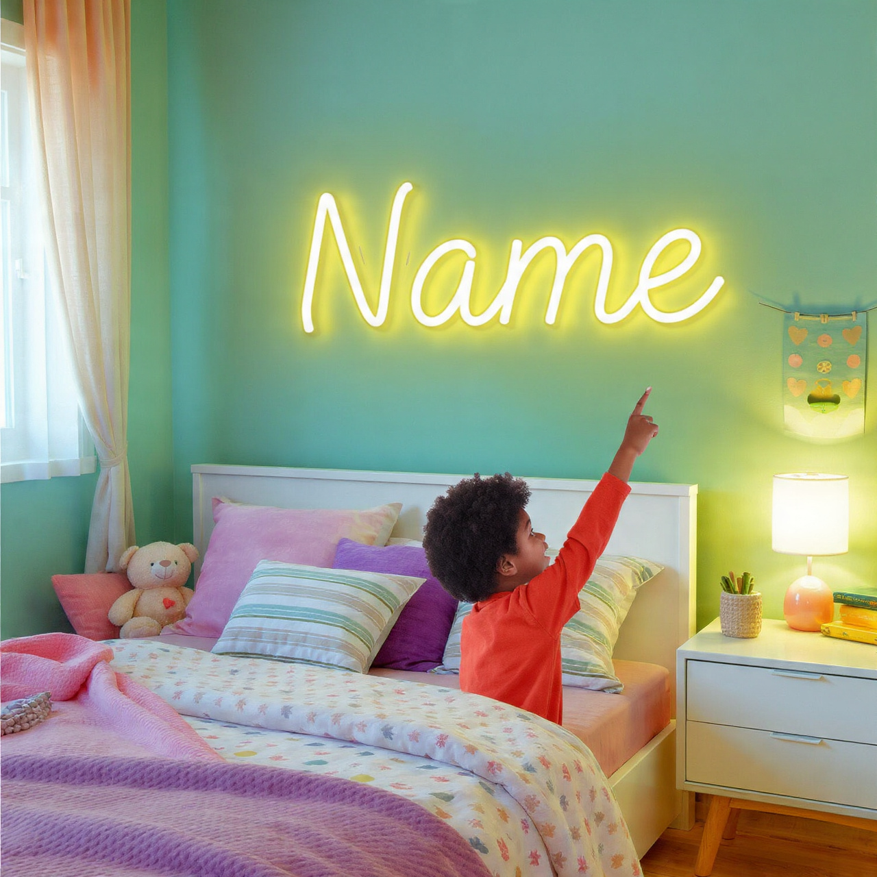 25 Kids Bedroom Decor Ideas: Magical, Stylish & Fun Room Inspirations 17 a trendy kids bedroom with a retro