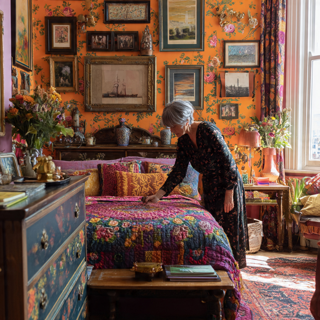 25 Creative Bedroom Decor Design Ideas That Inspire Comfort & Luxury 4 a vibrant bedroom with bedroom decor design