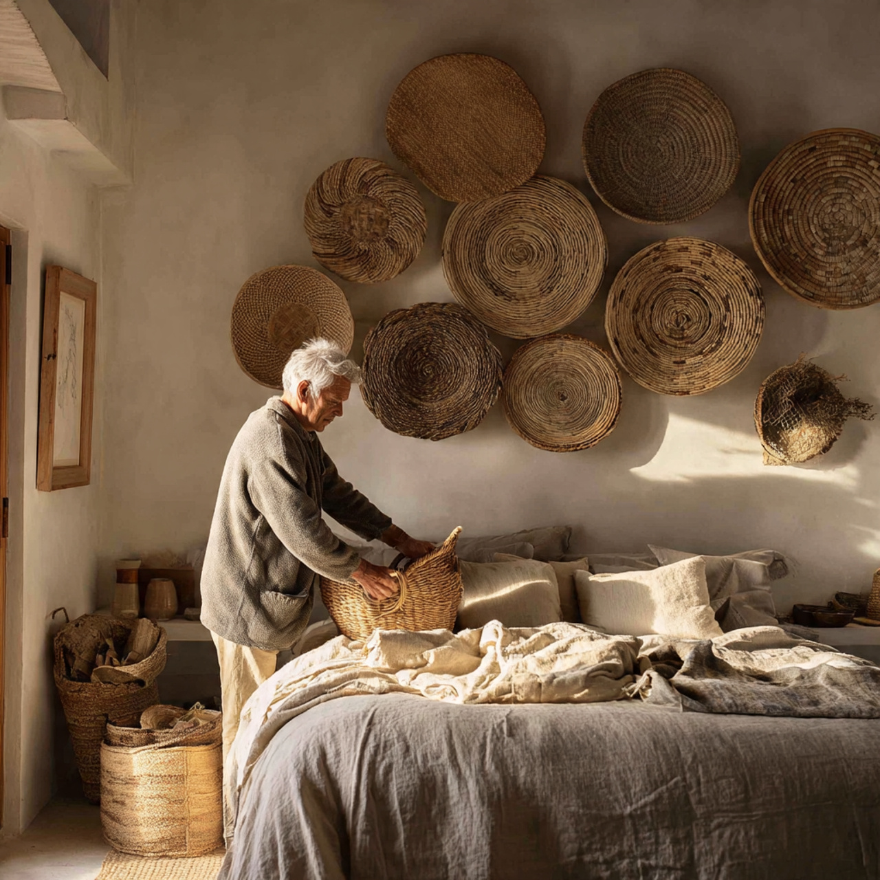 25 Easy & Chic DIY Wall Decor for Bedroom Ideas You’ll Love to Try 17 bohemian style bedroom with diy wall decor for