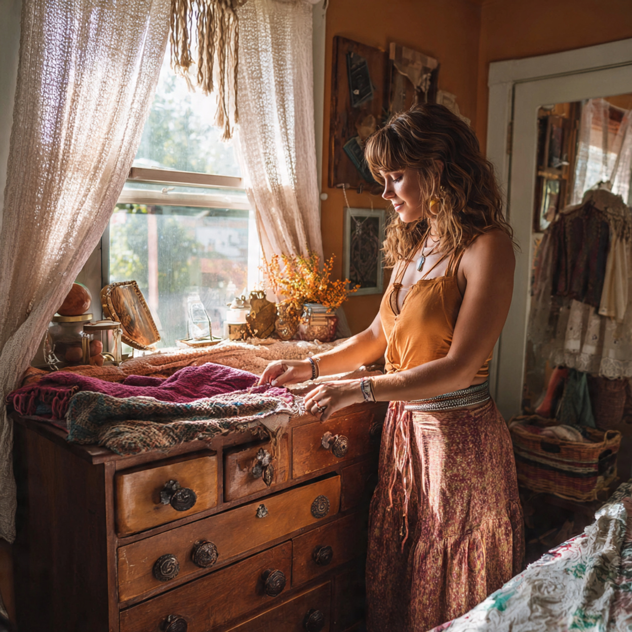 25 Boho Bedroom Ideas: Transform Your Space with Style & Charm 18 boho bedroom ideas featuring upcycled thrift store