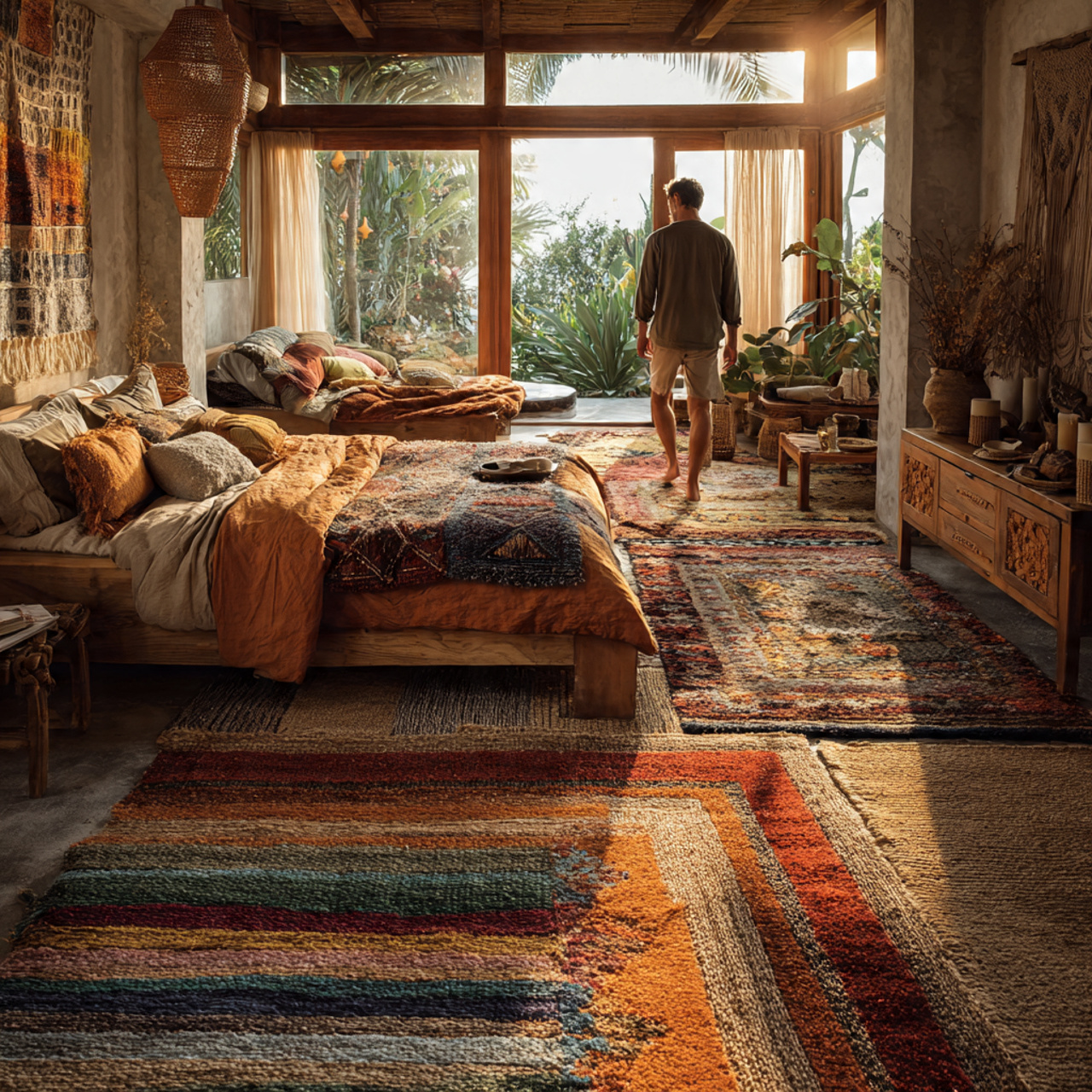 25 Boho Bedroom Ideas: Transform Your Space with Style & Charm 17 boho bedroom ideas with a natural jute