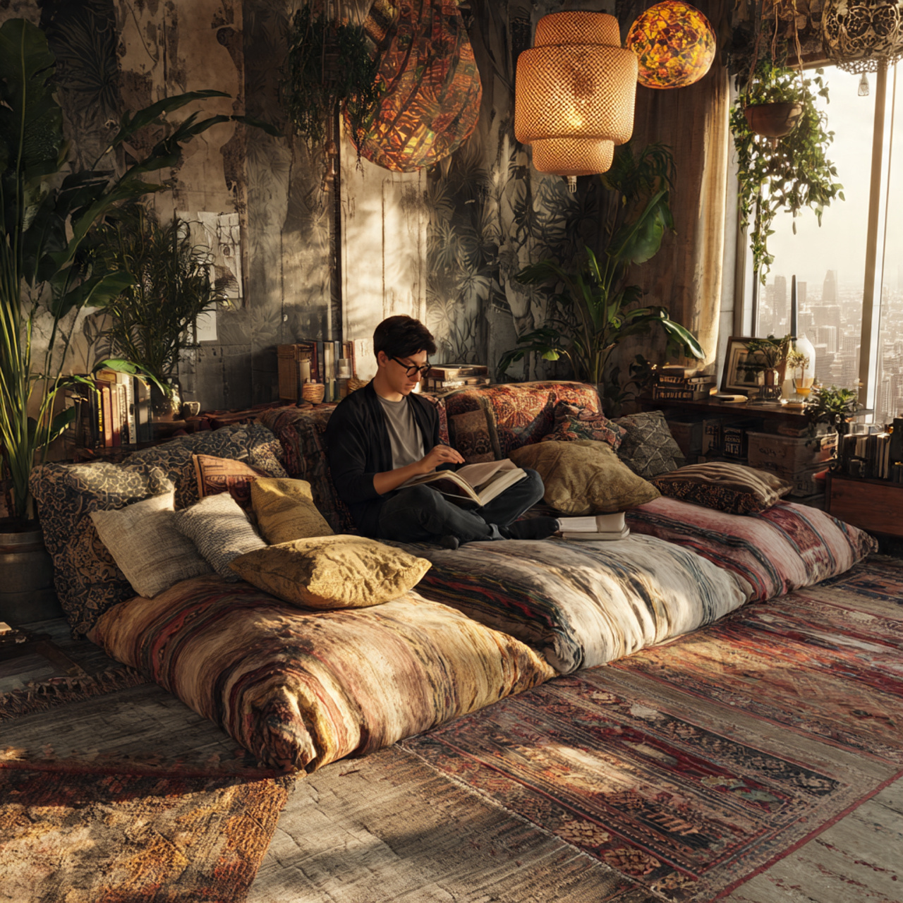 25 Boho Bedroom Ideas: Transform Your Space with Style & Charm 8 boho bedroom ideas with oversized floor pillows