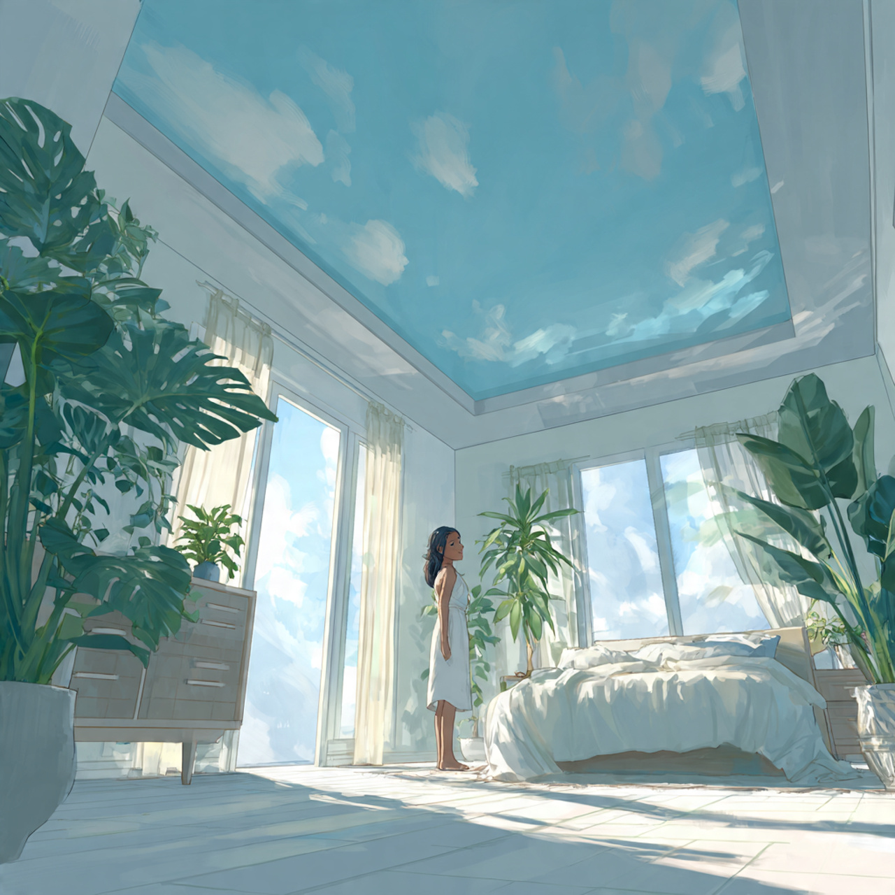 25 Elegant Blue Bedroom Ideas That Elevate Any Room 2 bright and airy bedroom with a soft