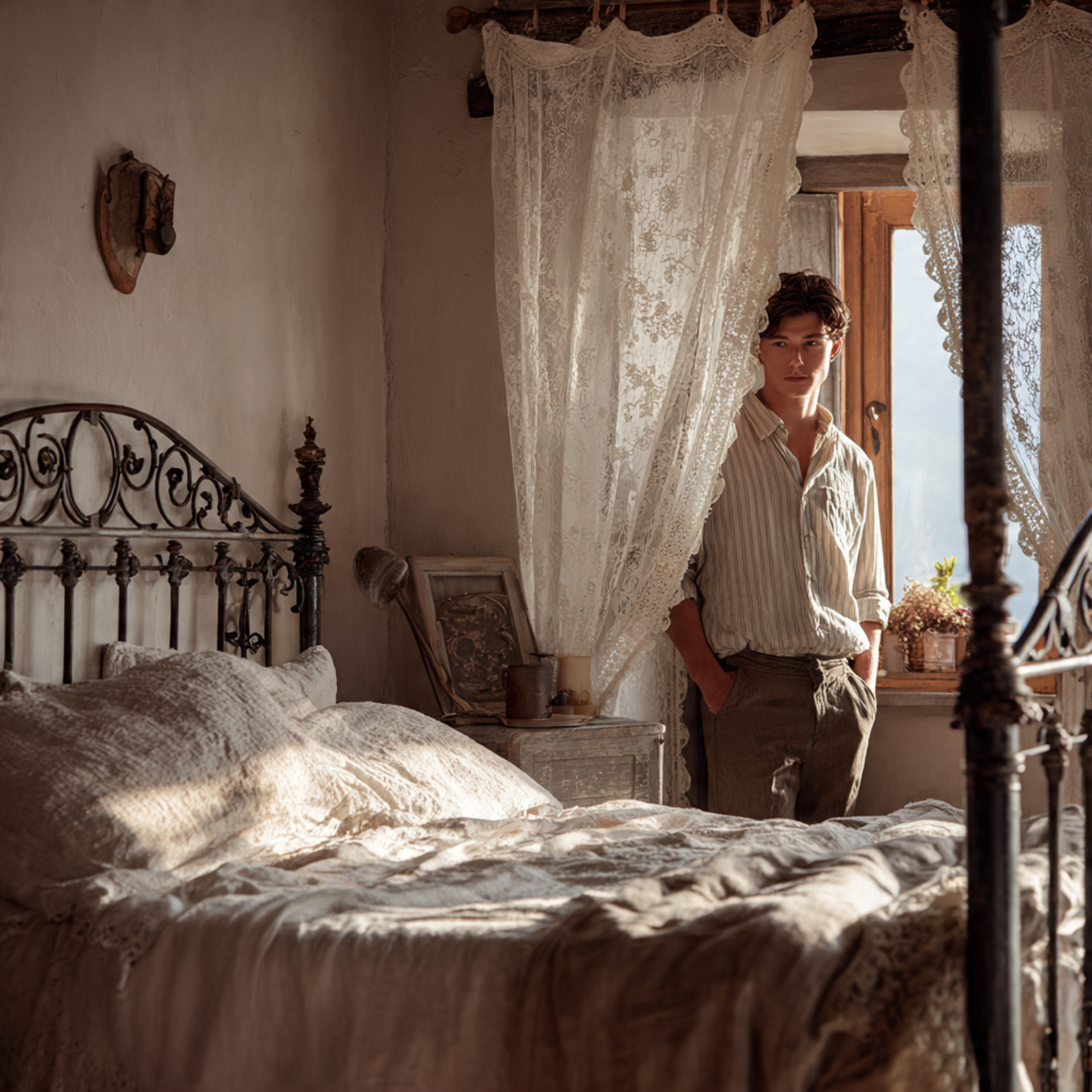 25 Cottage Bedroom Ideas to Create a Beautifully Cozy Sanctuary 5 cottage bedroom ideas featuring an antique wrought