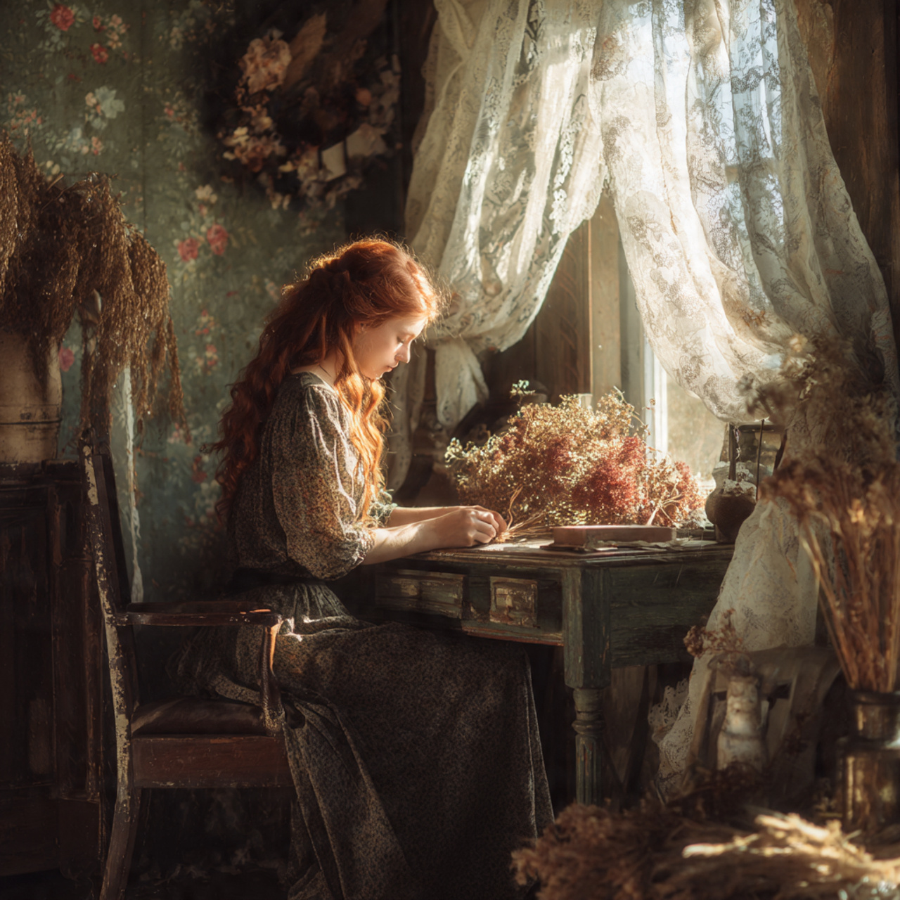 25 Top Decor Bedroom Ideas for Style, Comfort & Luxury 18 cottagecore floral patterns cozy room with 1