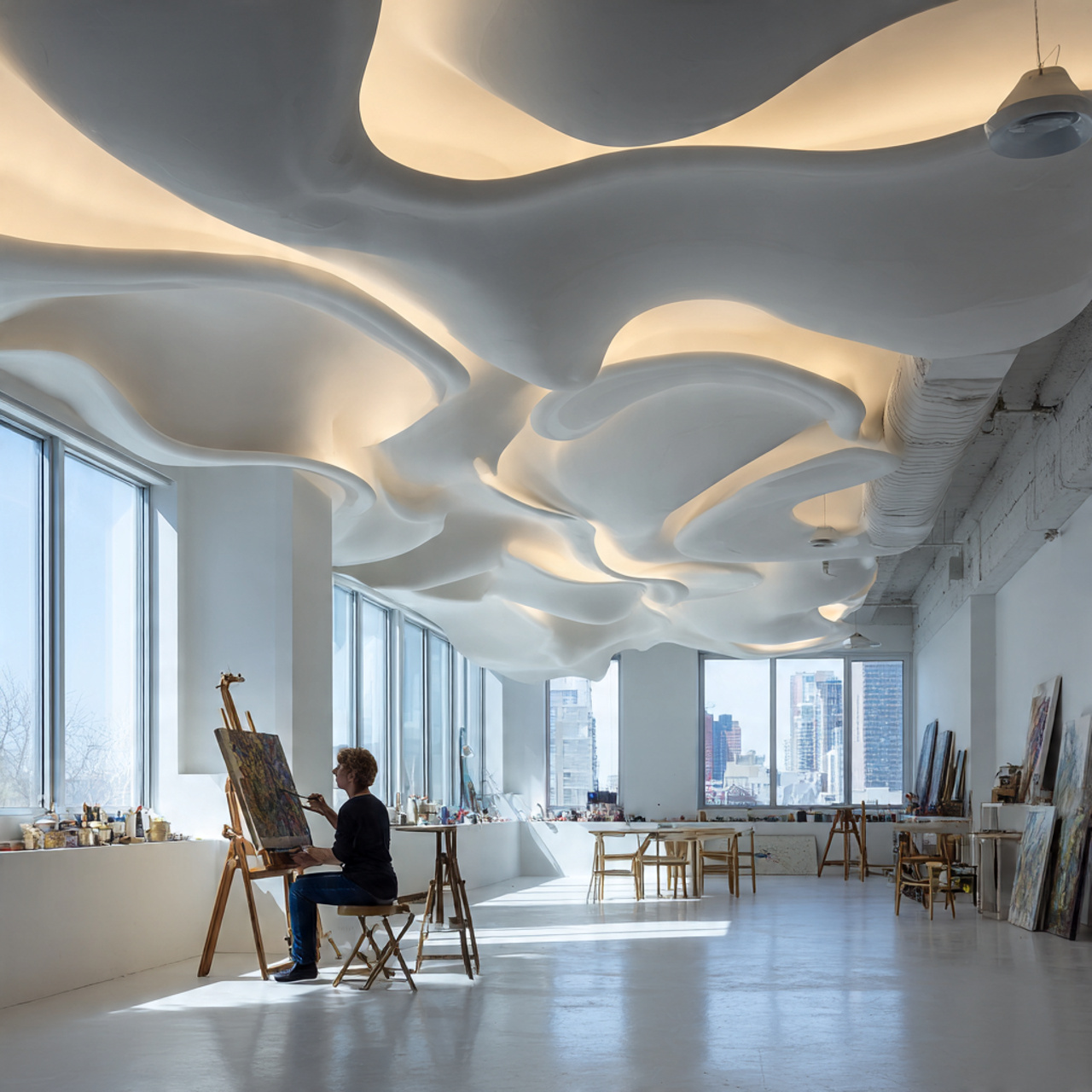 creative studio space featuring pop design ideas