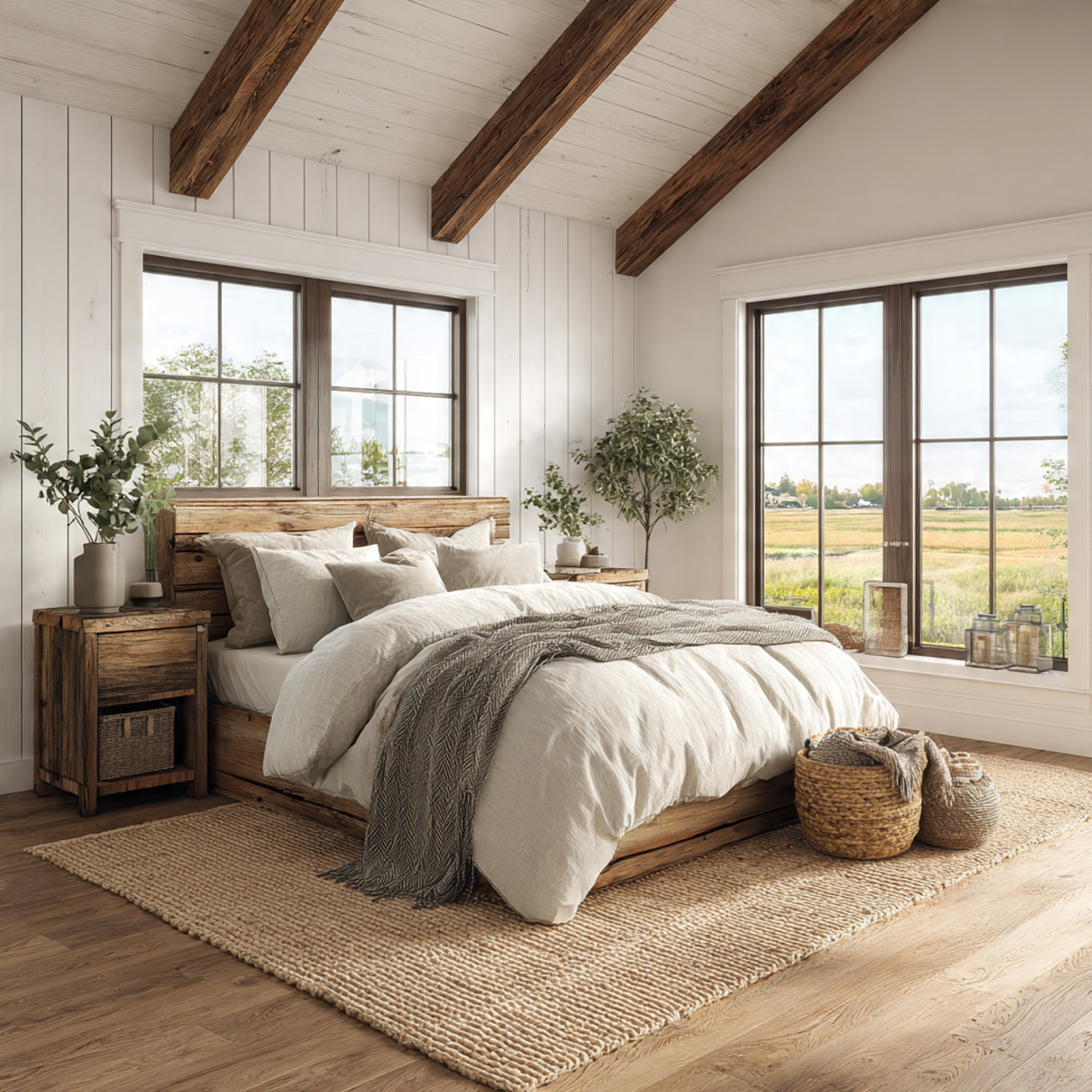 farmhouse bedroom decor