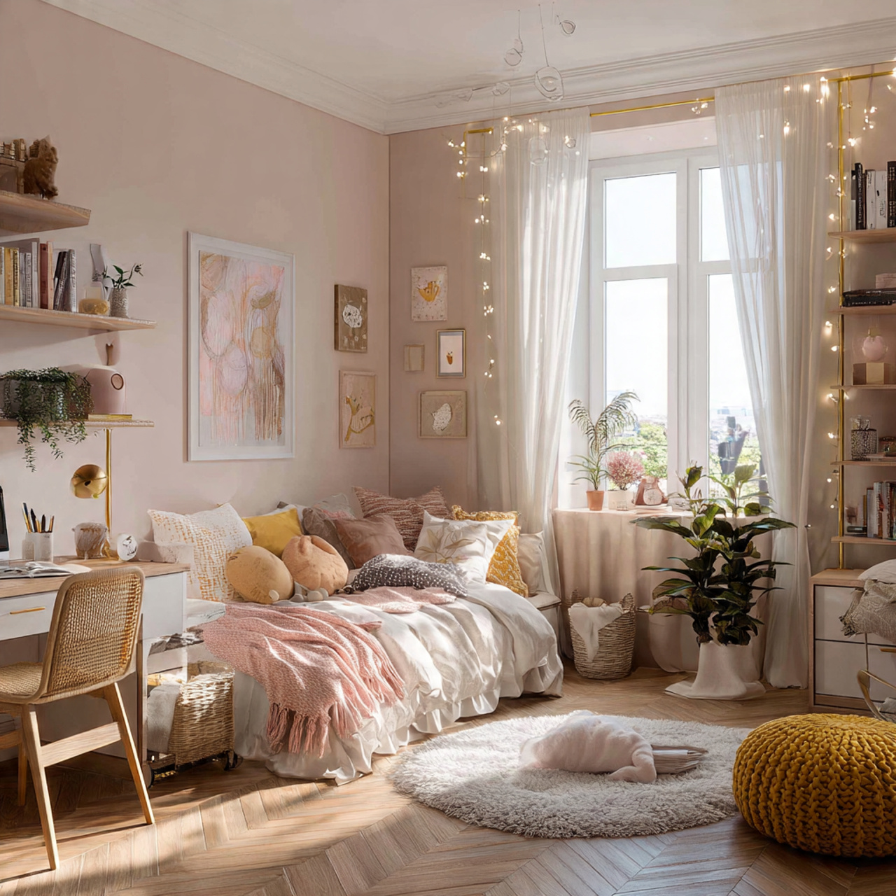 girls bedroom decor