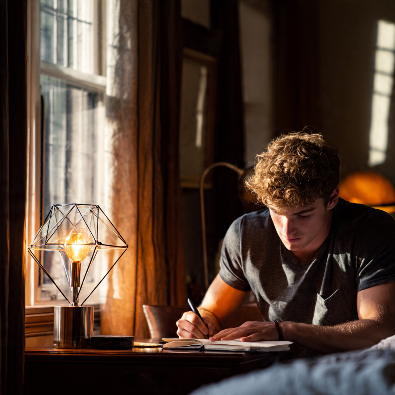 25 Vintage Bedroom Decor Ideas That Bring Timeless Beauty & Character Home 13 highly realistic bedroom workspace image featuring vintage