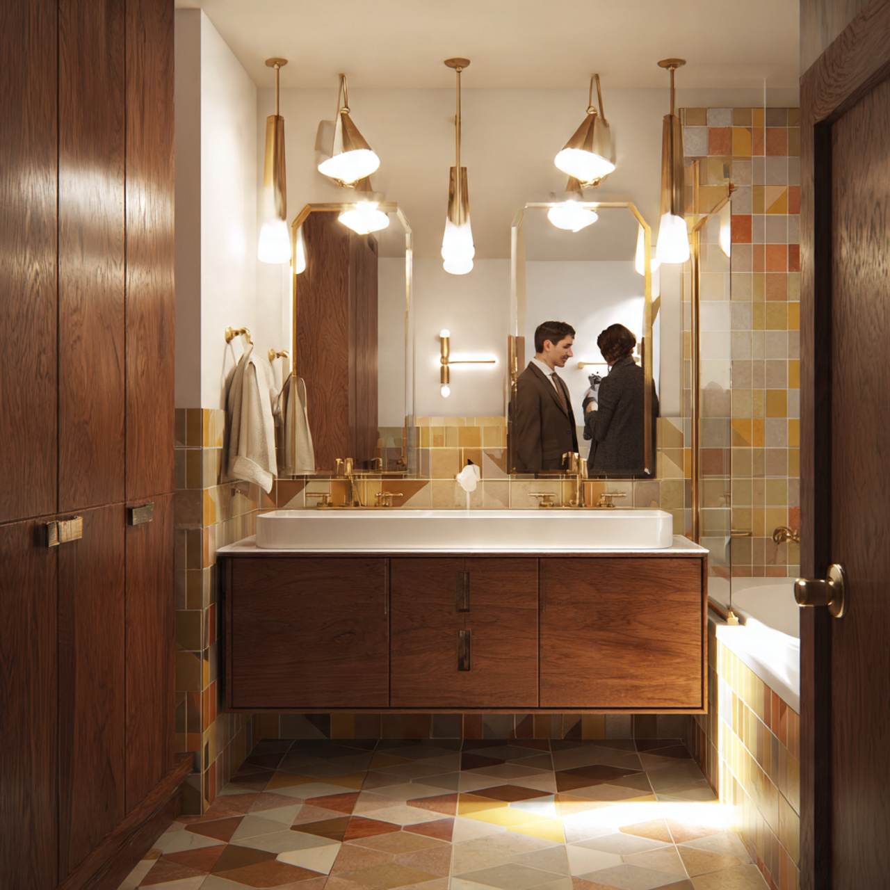 25 Luxury Bathroom Lighting Ideas That Inspire & Impress 23