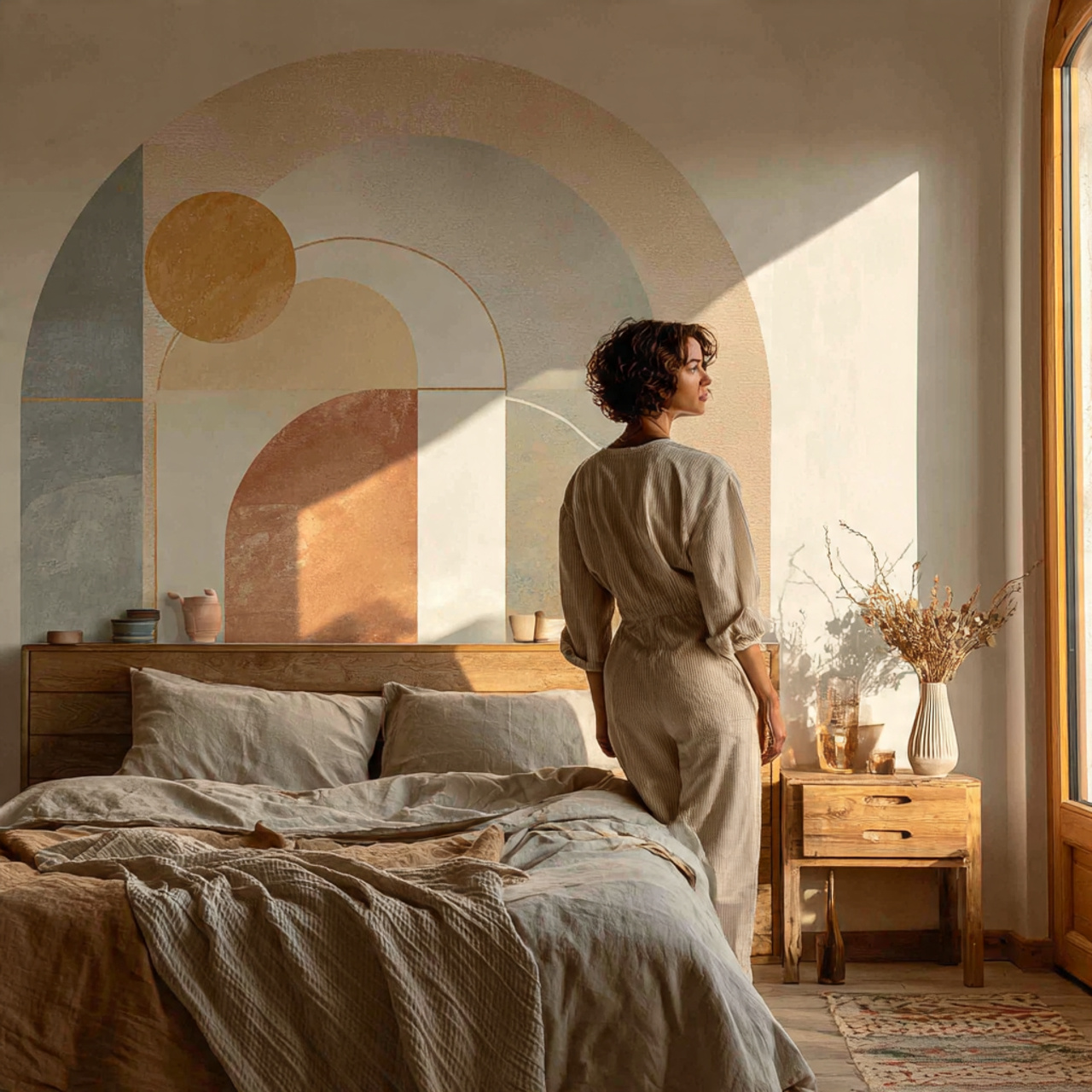 25 Easy & Chic DIY Wall Decor for Bedroom Ideas You’ll Love to Try 16 modern bedroom featuring diy wall decor for