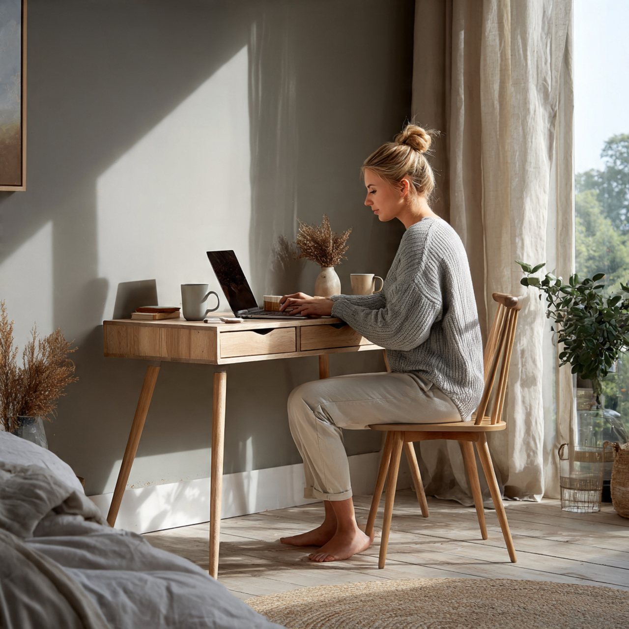 25 Vintage Bedroom Decor Ideas That Bring Timeless Beauty & Character Home 25 photorealistic scandinavian inspired bedroom scene displaying vintage bedroom