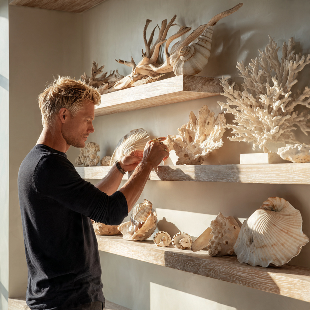 25 Inspiring Bedroom Shelf Decor Ideas for Every Style & Mood 22 realistic bedroom shelf decorated with large high quality