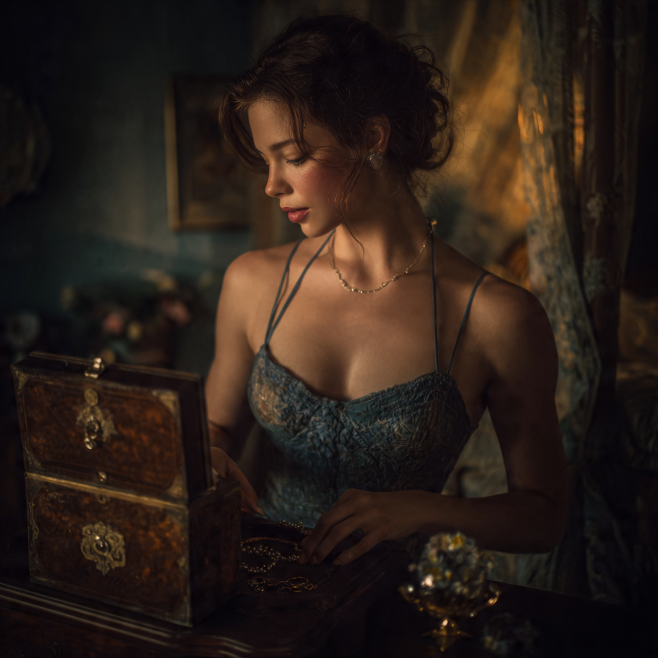 25 Bedroom Dresser Decor Ideas for Modern, Elegant Bedrooms 9 realistic classic bedroom scene featuring bedroom dresser