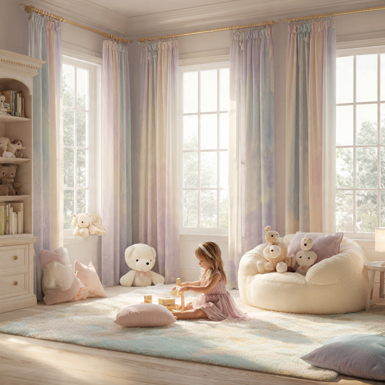 realistic kids room ideas with soft pastel
