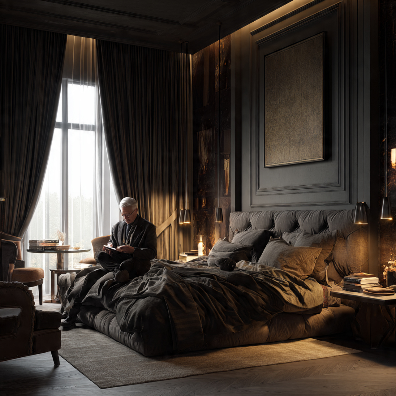 25 Men’s Bedroom Ideas: Modern, Stylish & Masculine Room Inspiration 23 realistic men s bedroom ideas with velvet fabric