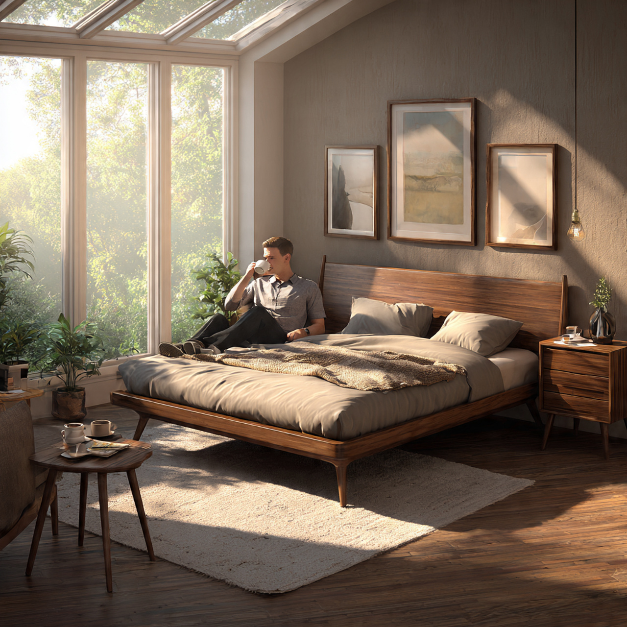 25 Men’s Bedroom Ideas: Modern, Stylish & Masculine Room Inspiration 4 realistic mid century modern men s bedroom ideas iconic