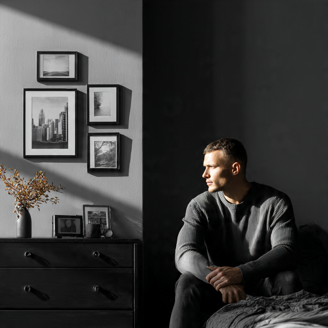 25 Bedroom Dresser Decor Ideas for Modern, Elegant Bedrooms 4 realistic modern bedroom scene showing bedroom dresser