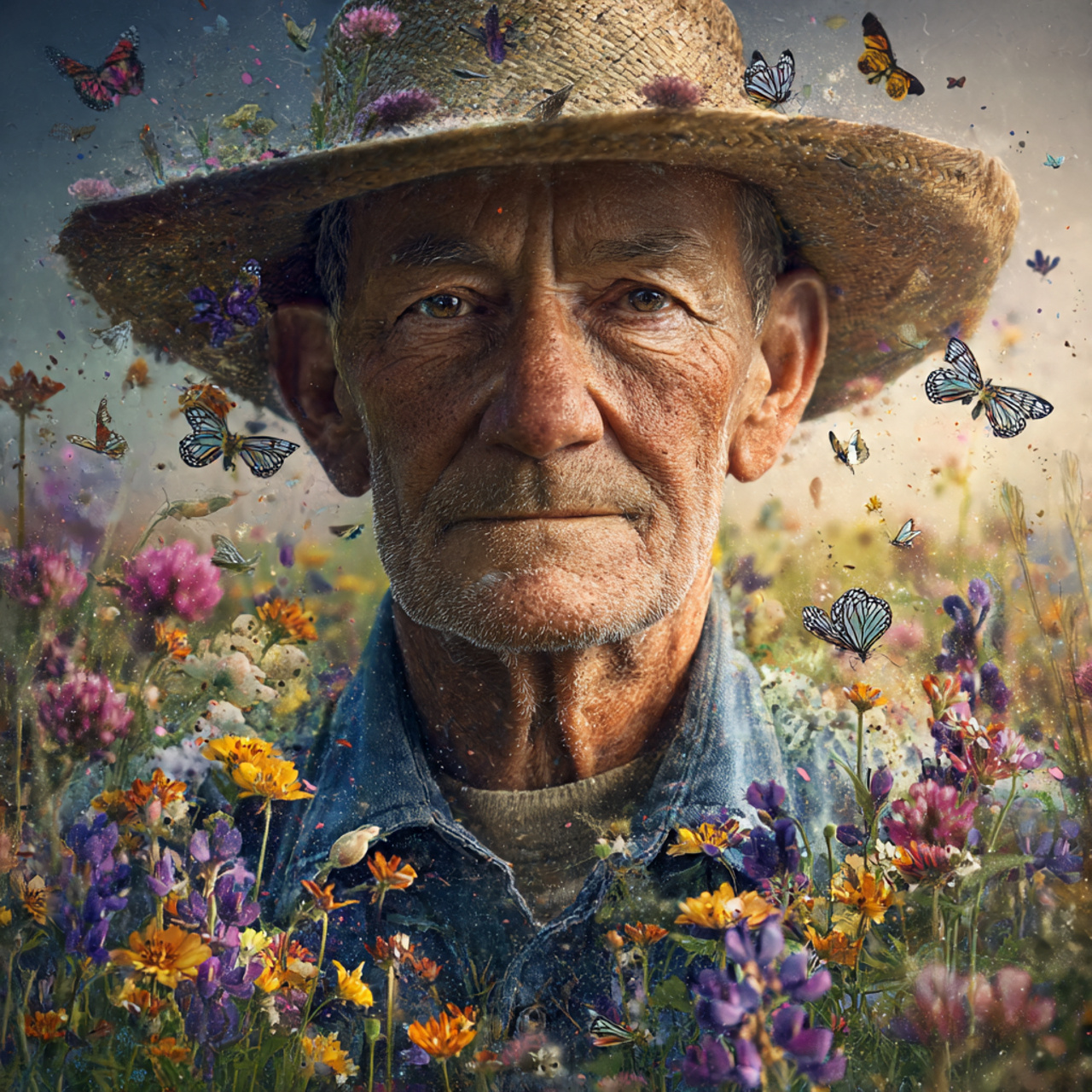 realistic outdoor image of flower bed ideas