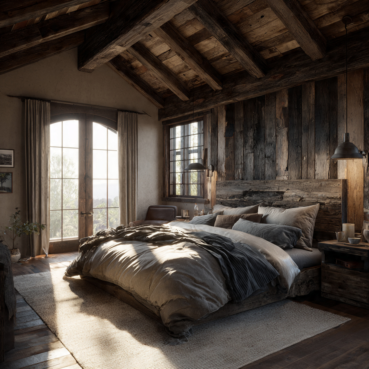 25 Men’s Bedroom Ideas: Modern, Stylish & Masculine Room Inspiration 5 realistic rustic wood men s bedroom ideas reclaimed