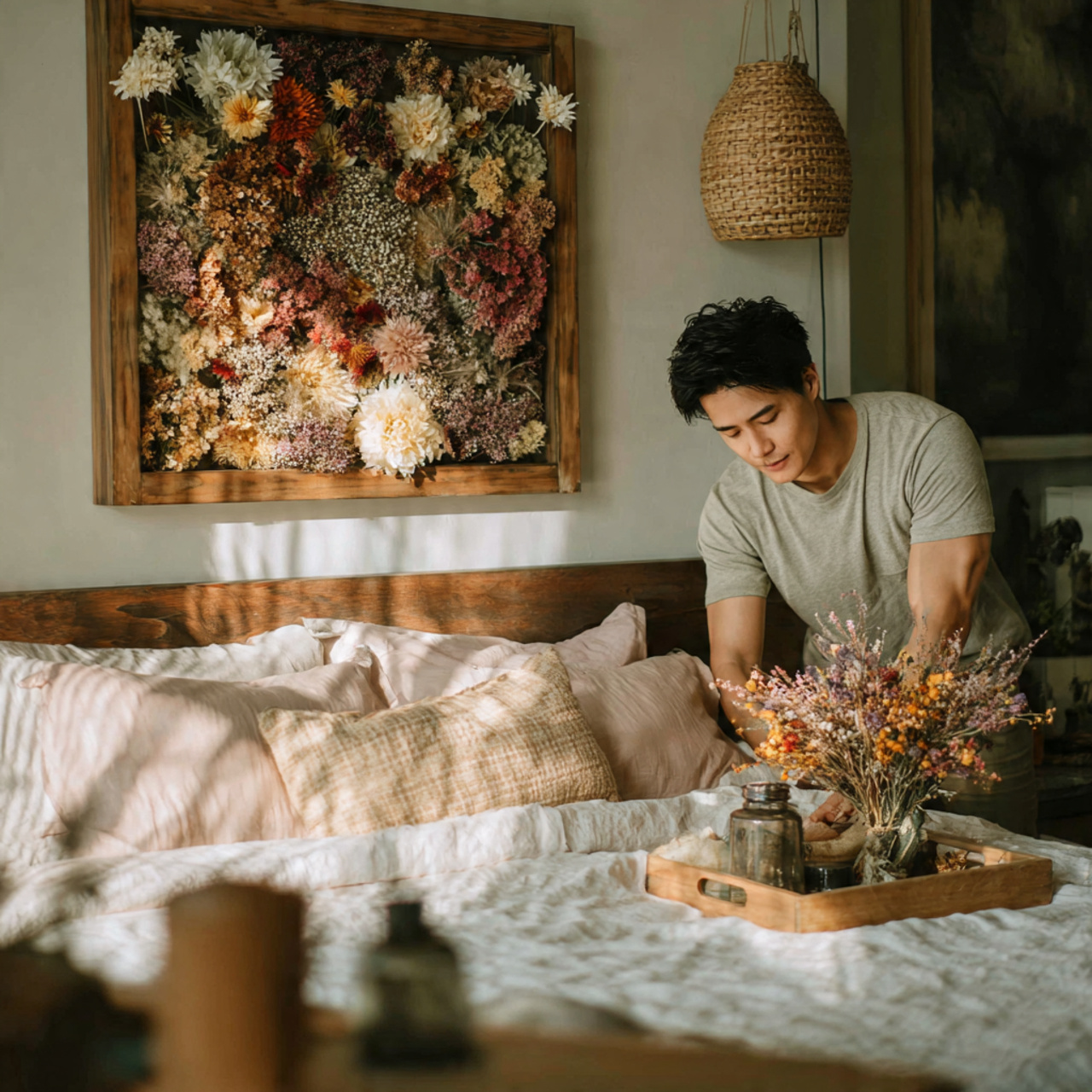 25 Easy & Chic DIY Wall Decor for Bedroom Ideas You’ll Love to Try 15 romantic bedroom with diy wall decor for