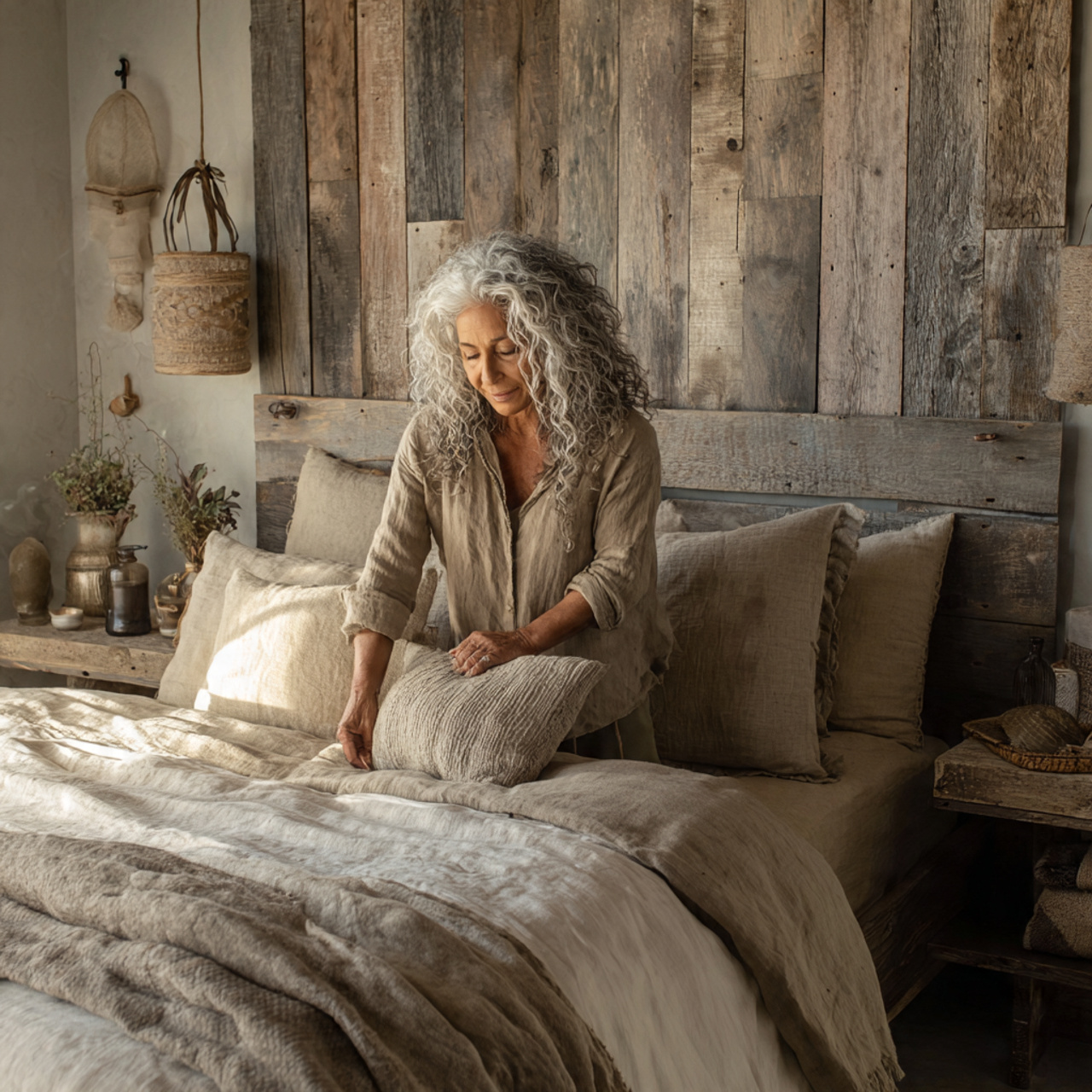 25 Easy & Chic DIY Wall Decor for Bedroom Ideas You’ll Love to Try 5 rustic bedroom featuring diy wall decor for