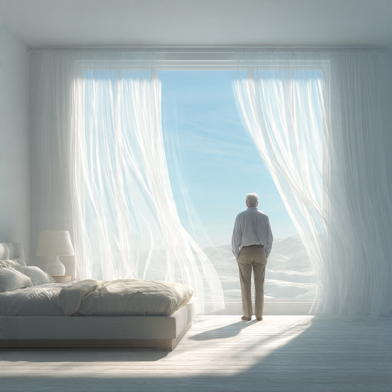 25 Best Simple Bedroom Decor Ideas for Effortless Beauty & Comfort 12 ultra realistic airy bedroom showcasing simple bedroom decor