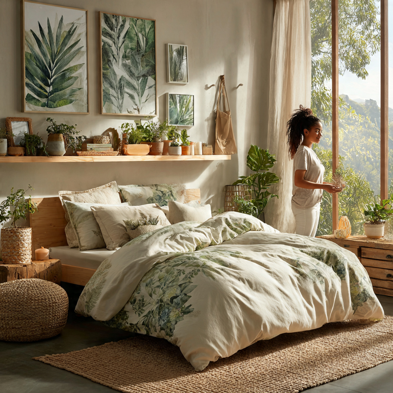 25 Bedroom Decor Ideas for Women to Create a Beautiful, Peaceful Retreat 3 ultra realistic bedroom decor ideas for women botanical