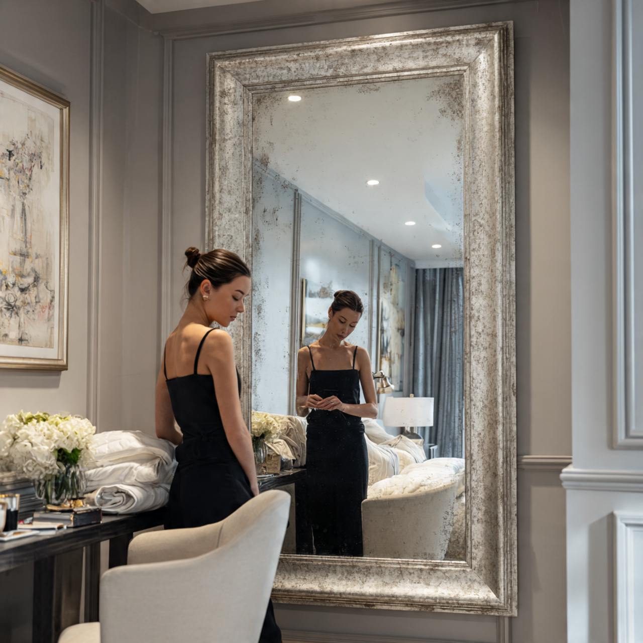 25 Grey Bedroom Decor Ideas to Transform Your Space Beautifully 21 ultra realistic bedroom interior photography showcasing grey bedroom 1