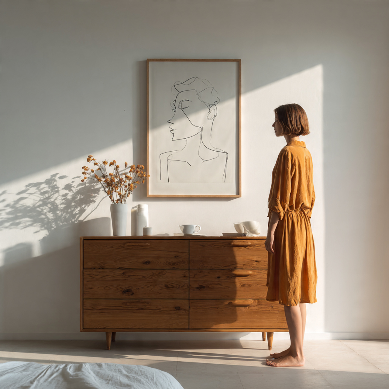 25 Bedroom Dresser Decor Ideas for Modern, Elegant Bedrooms 16 ultra realistic bedroom interior showcasing bedroom dresser decor 2