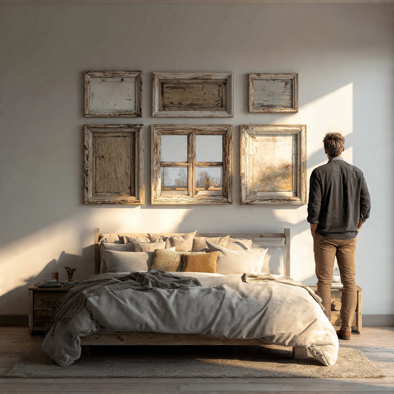 25 Wall Decor Bedroom Ideas to Instantly Elevate Your Space 11 ultra realistic bedroom interior showcasing wall decor bedroom 1