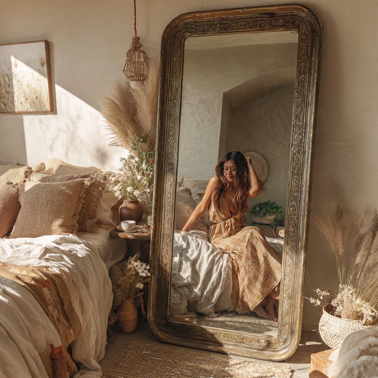 25 Unique Boho Bedroom Decor Ideas to Elevate Your Personal Sanctuary 15 ultra realistic boho bedroom decor ideas with a 1