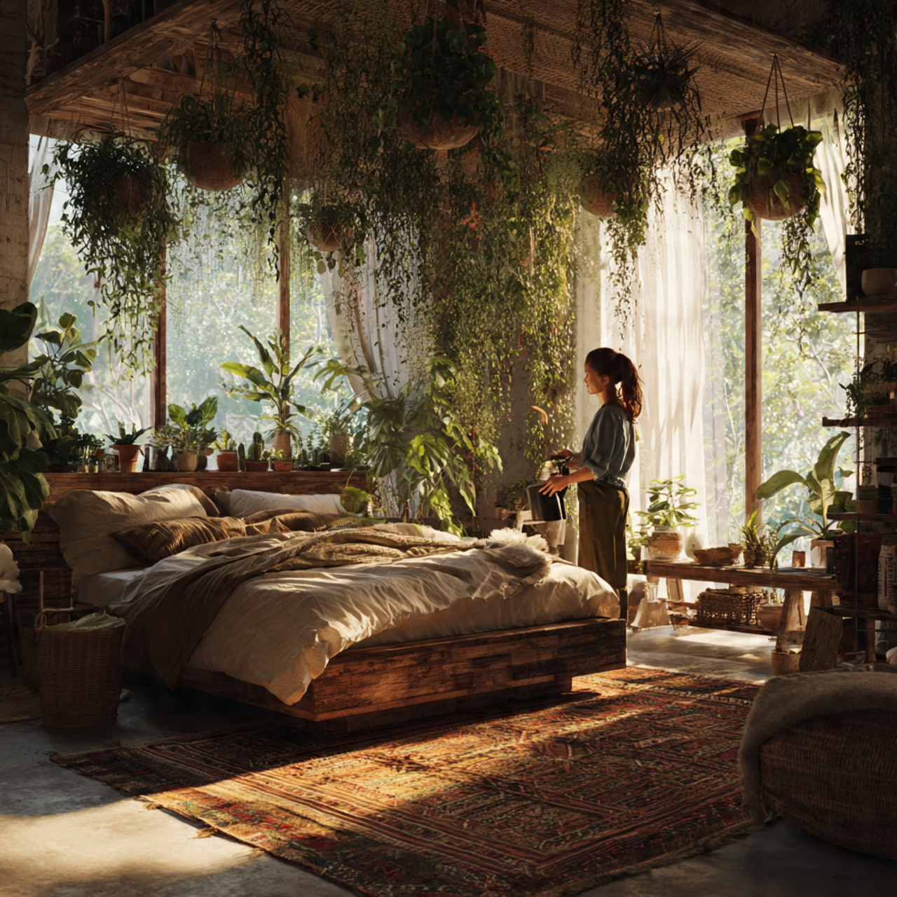 25 Unique Boho Bedroom Decor Ideas to Elevate Your Personal Sanctuary 4 ultra realistic boho bedroom decor ideas with multiple