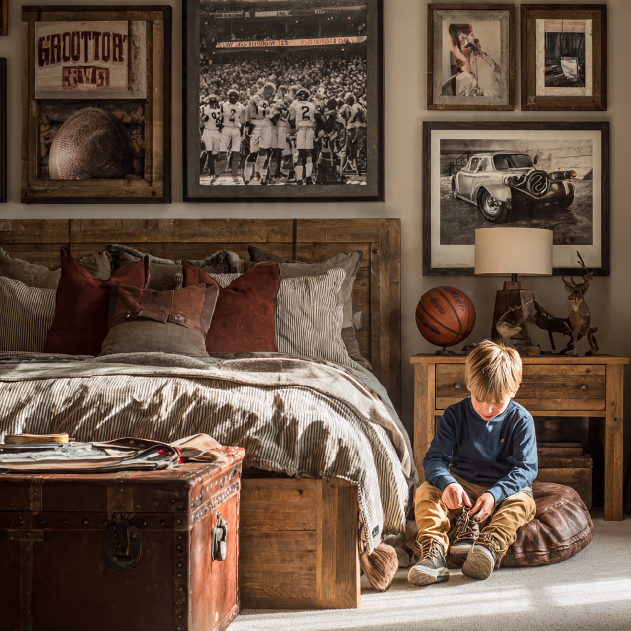 ultra realistic boys bedroom designed around boys bedroom