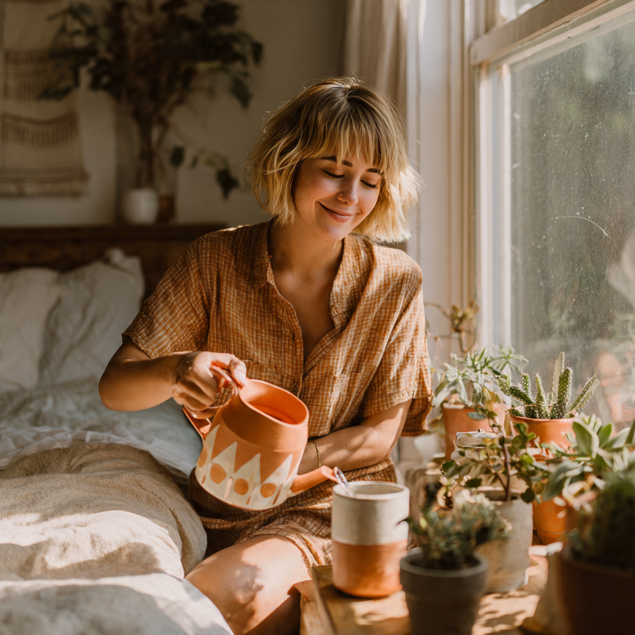 25 DIY Bedroom Decor Ideas to Create a Cozy Dream Space 20 ultra realistic bright bedroom scene featuring diy bedroom