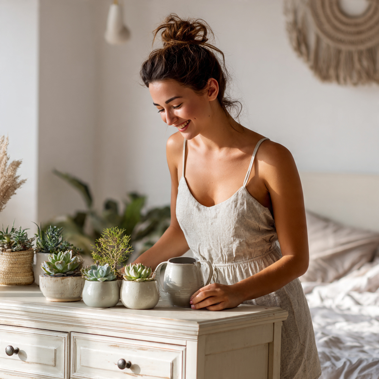 25 Bedroom Dresser Decor Ideas for Modern, Elegant Bedrooms 13 ultra realistic cozy bedroom interior featuring bedroom dresser