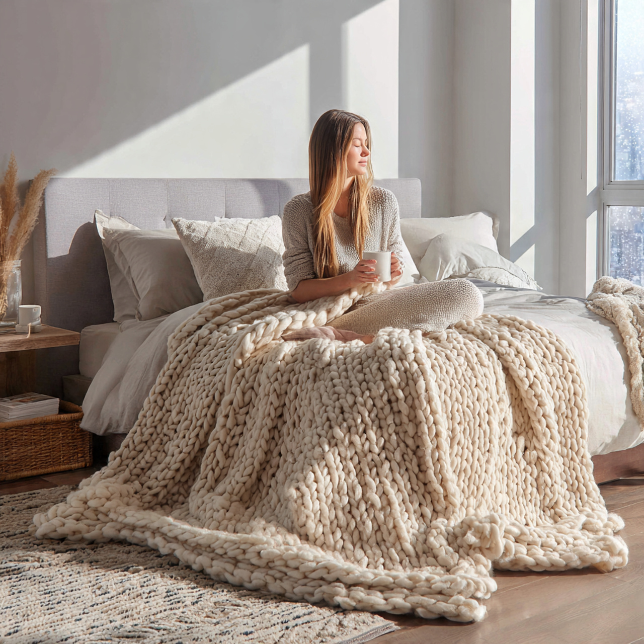 25 DIY Bedroom Decor Ideas to Create a Cozy Dream Space 7 ultra realistic cozy bedroom scene highlighting diy bedroom